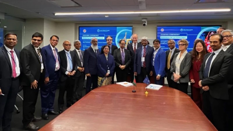 দুই প্রকল্পে ৮৫০ মিলিয়ন ডলার দিচ্ছে বিশ্বব্যাংক